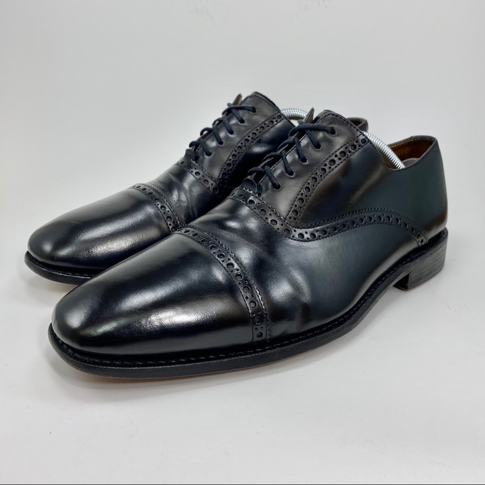 Cole Haan Nike Air Leather Cap Toe Oxford Shoes